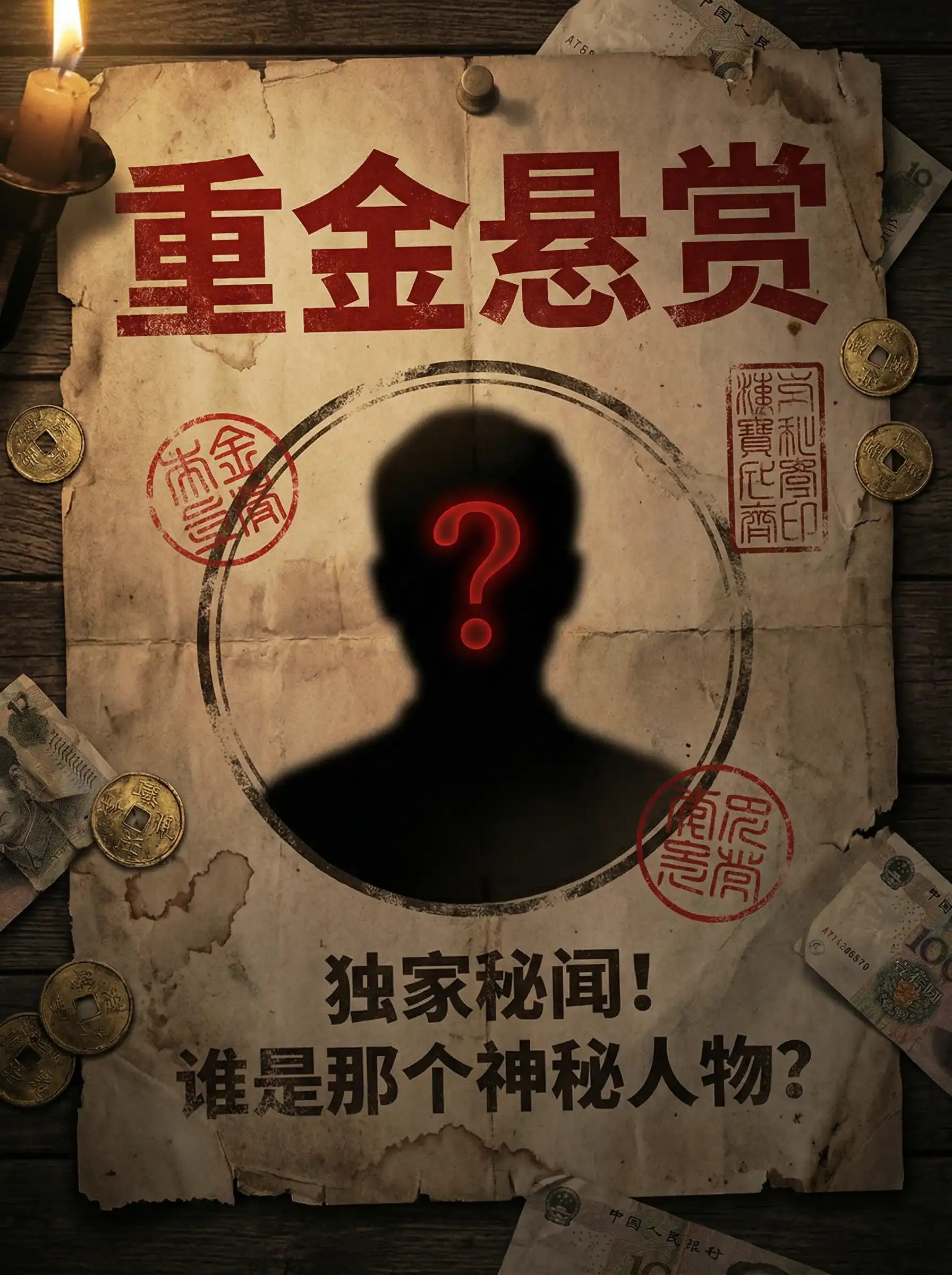 国外钞能力搭讪 - 重金悬赏线索征集令